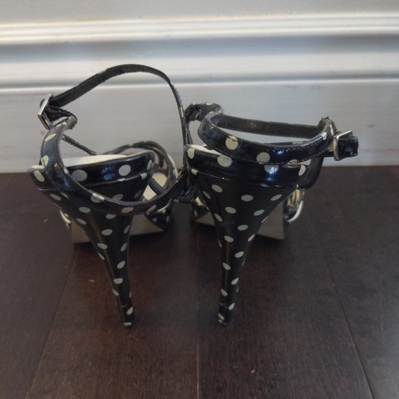 Polka Dot Heels - Picture 3 of 4